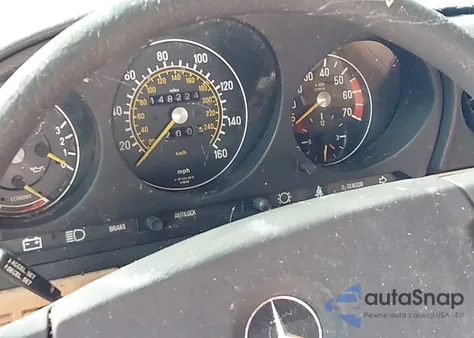 1985 Mercedes-Benz 380 Sl z USA, uszkodzony, nr VIN WDBBA45C4FA021578